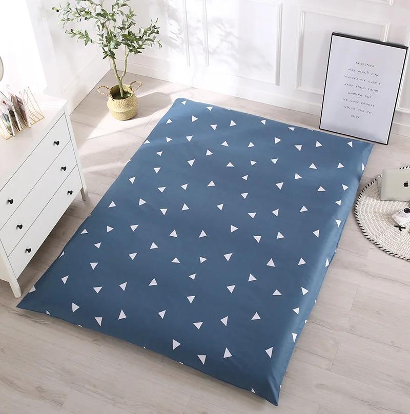 All-Inclusive Floor Bunk Dirty Cushion Cover Comfortable Mattress Cover Dust-Proof Sanded Bed Cover Removable Washable