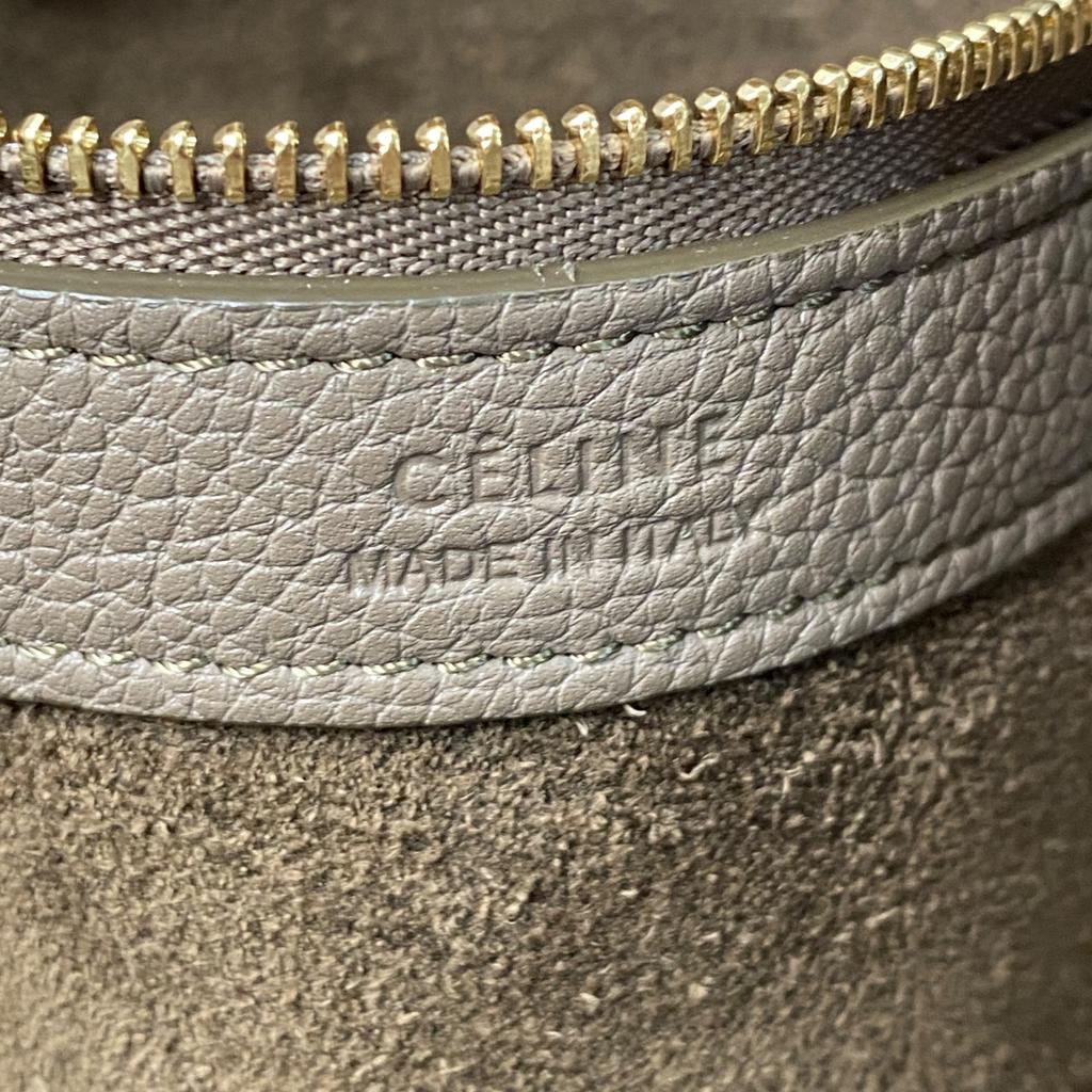 Used Maison MargielaShoulder Bag Grege leather Women