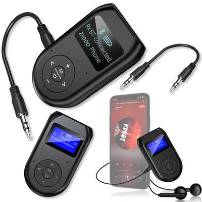 Transmiter Nadajnik Odbiornik Bluetooth 5.0 Aux Rca Zestaw Głośnomówiący