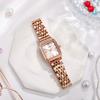 Simple Stainless Steel Student Watch Niche Premium Waterproof Watch Women'S Quartz Watch