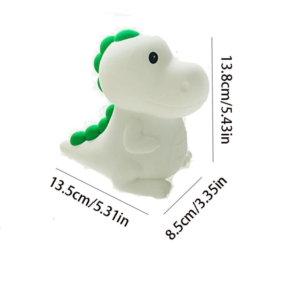 

Силиконовый светодиодный светильник в форме динозавра с функцией Pat Control, цветной ночник в форме динозавра, мягкий мультяшный светильник для детей