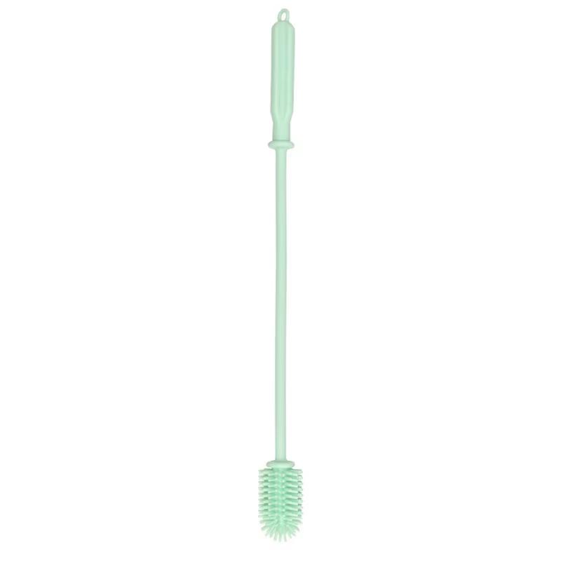 360-Degree No Dead Angle Rotating Silicone Baby Bottle Brush Cross-Border Direct Factory Supply New Bulk Stock зелёный