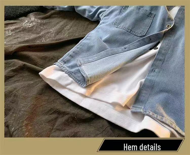 Boys' Denim Jacket - Spring & Autumn Korean Style 2025 for Kids