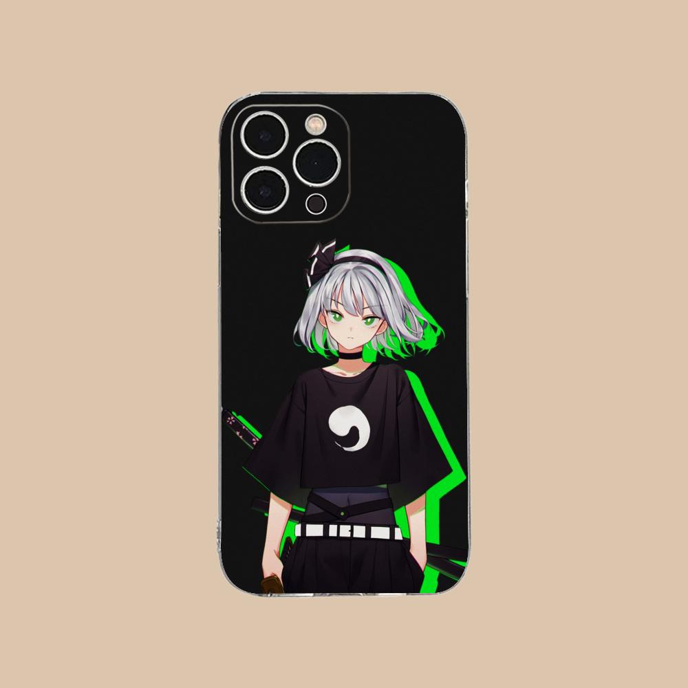 

Чехол для мобильного телефона с аниме-девушкой для iPhone 17 16 15 14 13 12 11 X XR XS Air Pro Max Plus Mini Прозрачный Цветной Чехол Красивый iPhone17