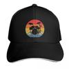 Retro Drums Silhouette For Drummers Baseball Cap Cute Luxury Unisex Cap Ball Cap Luxury Women Womens Golf Clothing Unisexs