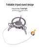 Compact Folding Gas Stove for Camping: Cassette, Magnetic, Cookware, Hot Pot, and Tea Brewing