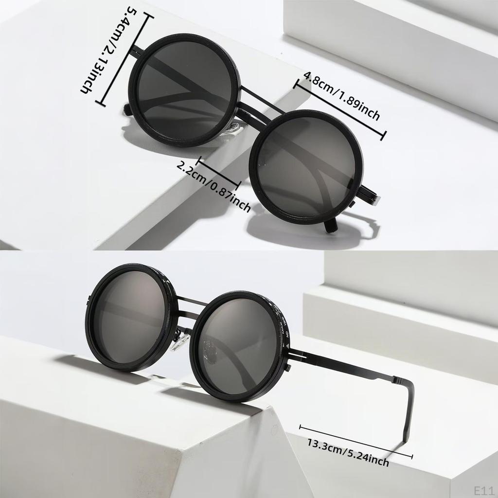 Adjustable Polarized Sunglasses Sun Protection for Camping Women Men Fishing Style A