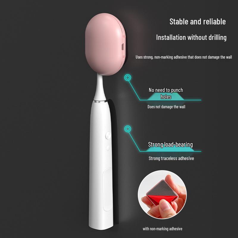 Wall-Mounted Rechargeable UV Toothbrush Sterilizer