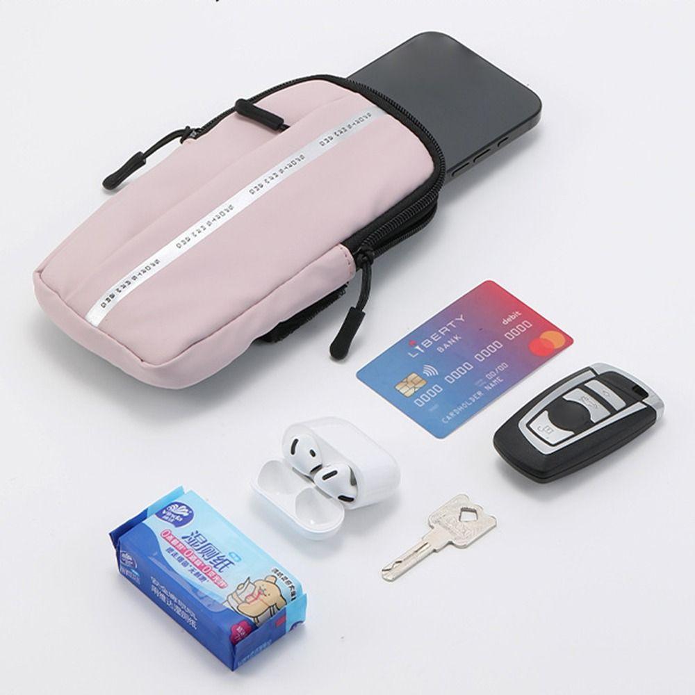 Waterproof Cell Phone Arm Bag Large Capacity Jogging Bags  for Exercise Workout