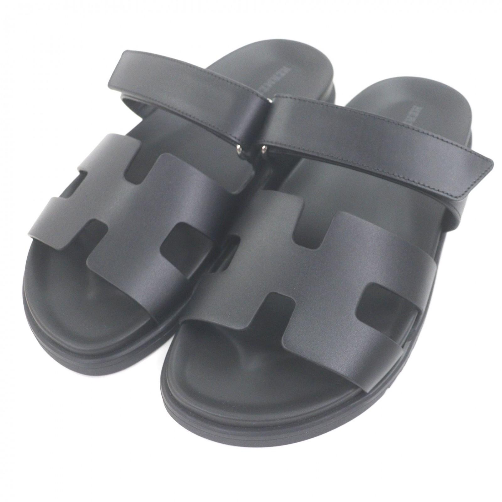 

Pristine HERMES Sandals Shipre H logo motif slide sandals for shower Used