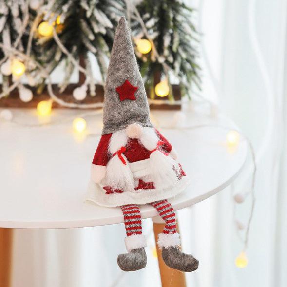 Kruger Rudolf European & American Style Faceless Doll Girl Christmas Ornament
