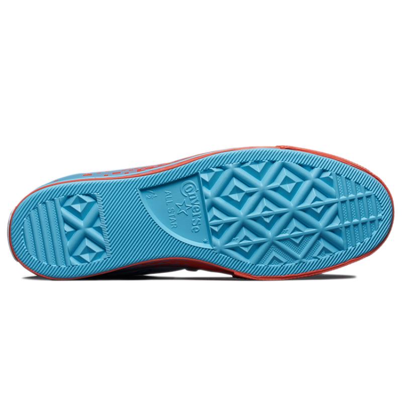 Converse 1970s Chuck Taylor All Star Trendy Comfortable and Versatile High Top Canvas Shoes Unisex White Blue Brick Red