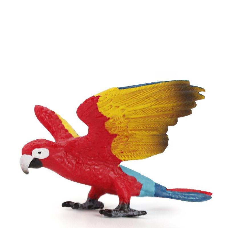 Parrot Kookaburra Model Set With Pvc Material For Childrens Educational Play And Collecting