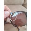 Used CHANEL sunglasses tortoiseshell pattern here mark