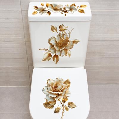 Self-adhesive Decorative Stickers for Bathrooms and Toilets