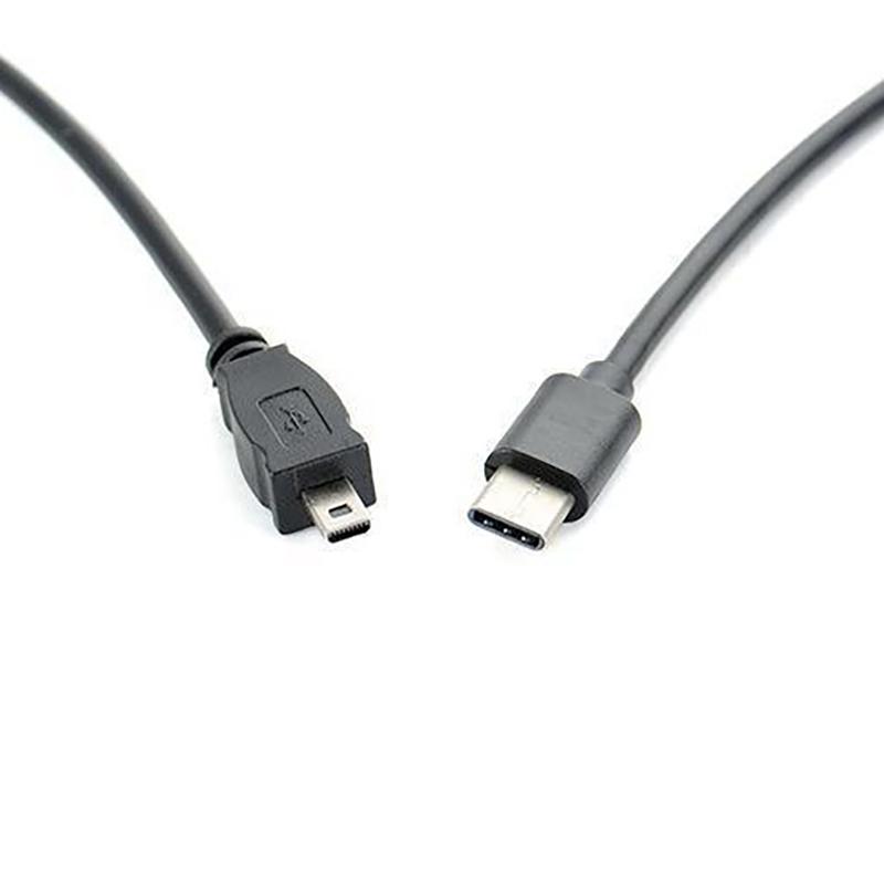 

Type C to Mini 8pin OTG Cable Reading Camera Photo Video in Android Phone for Nikon Panasonic 8 PIN Camera Data Transfer Cable 0.3m