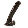 Brown Realistic Dildo for Women  Beginner Clear Dildo with Strong Suction Cup Hands-Free Play for Adult Sex Masturbator G Spot