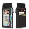 Anti Theft Ultra Aluminum Alloy Pop Up Metal Card Bag, Front Pocket Credit Card Holder with ID Window for Men Casual Office Use