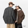 Retro PU Leather Motorcycle Jacket, Unisex Couple Style with Multiple Image Styles