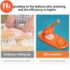Hi Clean Easily Dumpling Skin Maker Hanging Hole Design Practical Artifact DIY