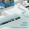 Fude IK6632 Wireless Retro Keyboard and Mouse Combo