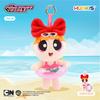 1-3pcs/set The Powerpuff Girls Keychain Stuffed Anime Swimming Cloak Pajamas Angel Style Cute Plush Toys Birthday Gift