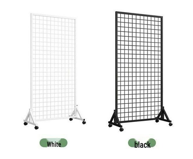 Schmuckdisplay Mobile Regale Haken & Drahtgitter Gestell für Studio/Kindergarten