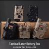 PEQ-15 Nylon Tactical Laser Box with Infrared Laser, OGL Flashlight, Strobe, Bohan M4A1 Accessories, DBAL-A2
