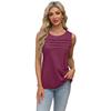 Women's Summer Solid Tank Tops T-shirt Vintage Y2K Women Round Neck Vest Girl Camisole Y2k Woman Clothing