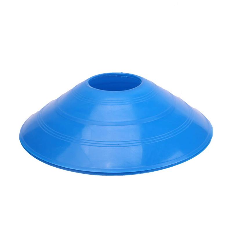 Kid 10Pcs Soccer Disc Cones Set Soccer Pro Agility Discs Dish Sport Space Cones Football Sensory Training Equipment Ball Boy Toy
