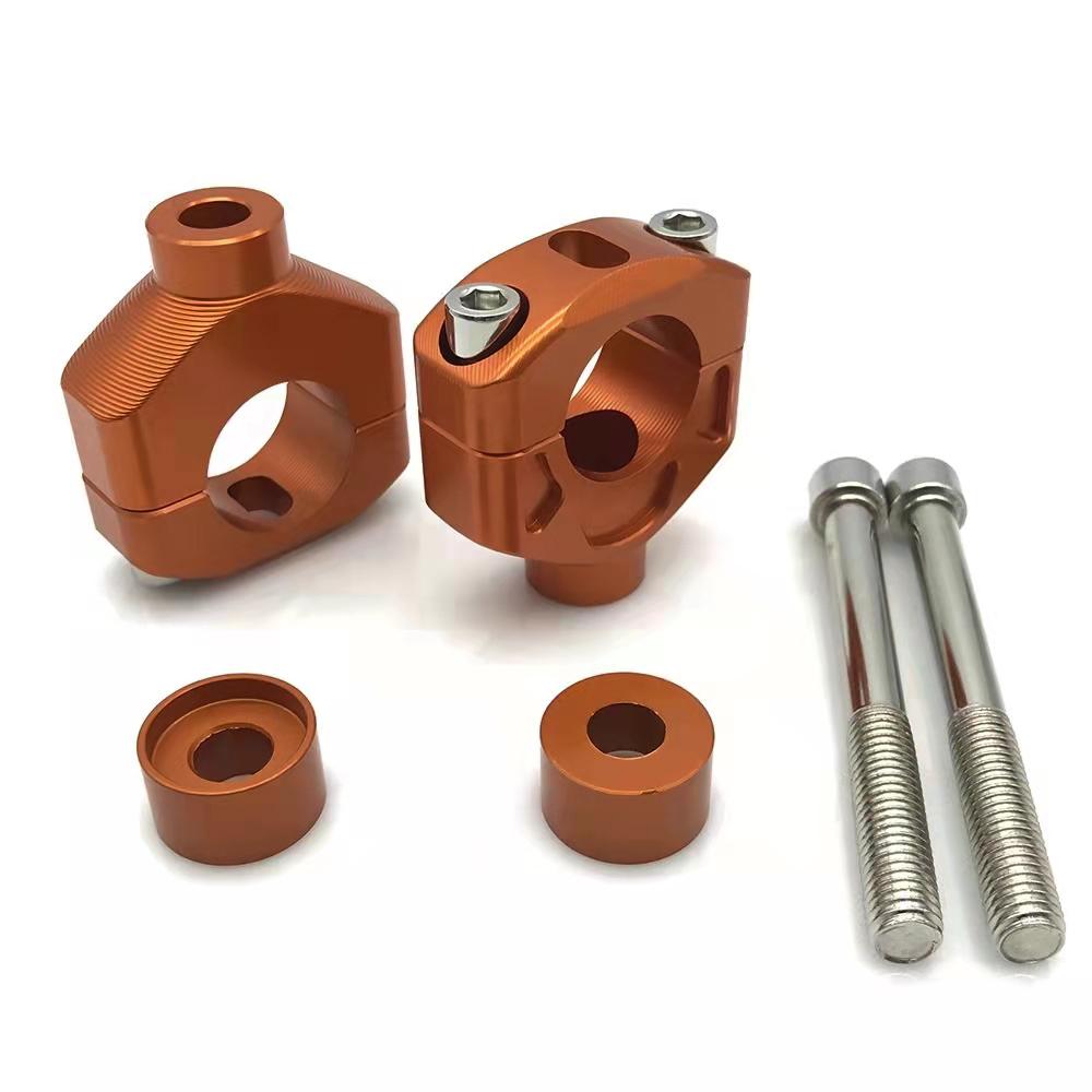Motorcycle Handlebar Mount Clamp Riser Kit Handle Bar High Lifter For KTM Duke 390 690 LC4 Enduro Supermoto SMC Duke390