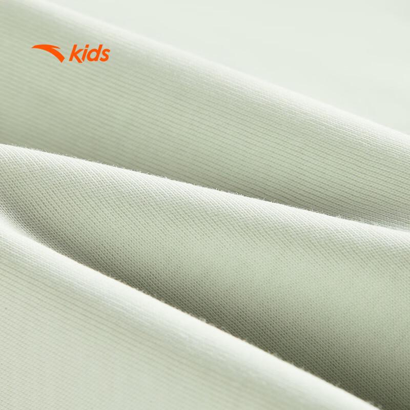 Anta Boys' 2025 Summer Breathable Cotton Short Sleeve T-Shirt A52527114