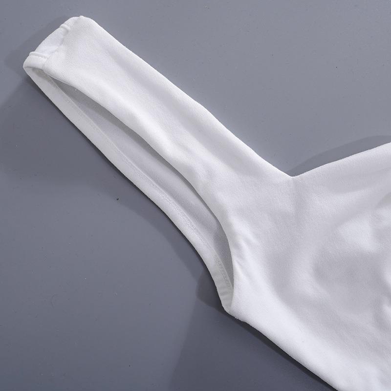 YYFS Dámská móda Ležérní Léto Jaro Jednobarevný potisk Halenky a košile bez rukávů