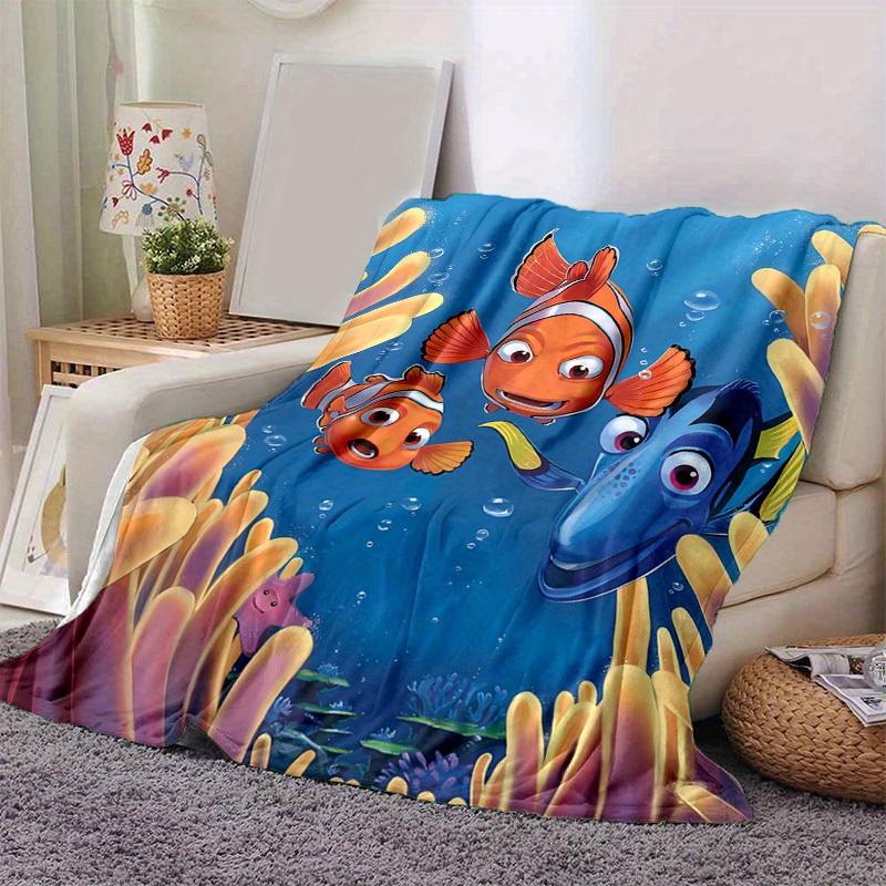 

1pc, Finding Nemo Movie Poster Print Home Decor, Throw Blanket for Couch, Bed, Travel 80cmx120cm