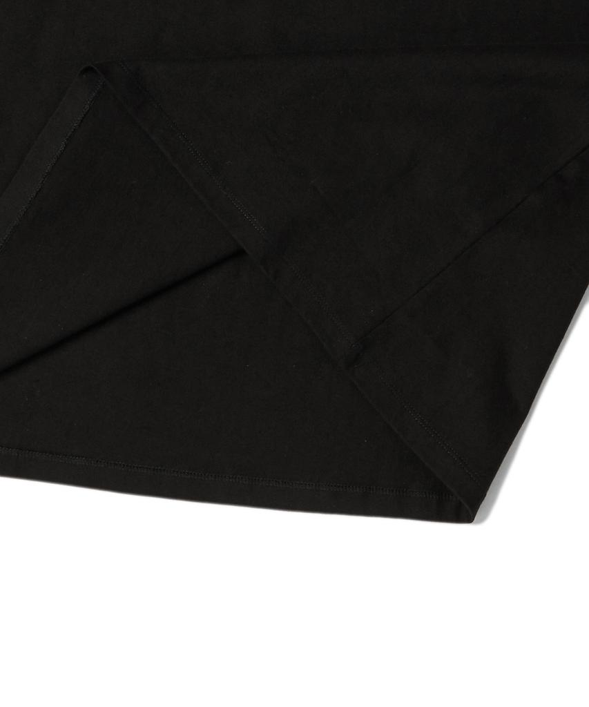 BEYOND CLOSET Nomantic Small Logo Basic Short Sleeve T-Shirt Black