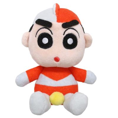 San-ei Boeki Crayon Shin-chan Filmstars Shinnosuke Mann B6.5×T7×H11.5cm Plüschtier MS06