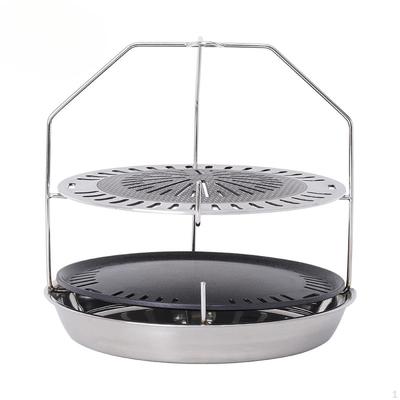 Backblech Aufbewahrungskorb, Rostkorb, Grillzubehör, Kochen im Freien, Tragbar