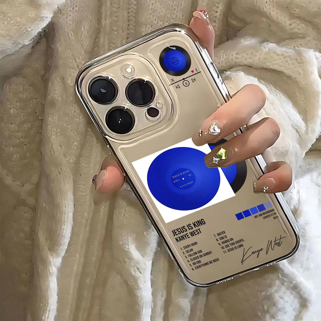 Rapper Kanye West Heißes Album Handyhülle für iPhone 11 12 13 14 15 16 Pro Max SE 7 8 Plus Mini X XS XR Weiche Stoßfeste Hülle