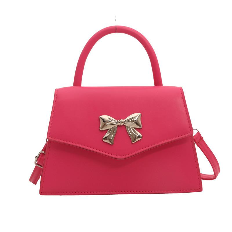 Elegant Fashion Lightweight Handbag For Women Summer 2024 With Bow Accent