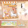 Magnetic Quiet Book: New Style Planner with Educational Stickers for Girls – No-Cut Magnetic Attraction & Iron Absorption