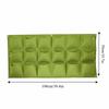 2PCS 100*50cm Hanging Wall Planter Bag 18 Pockets Vertical Greening Planter  Outdoor Gardening