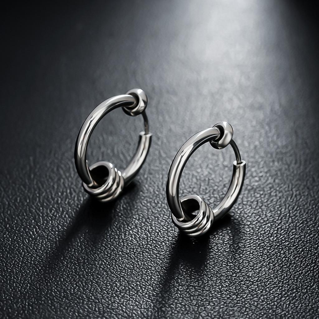 Stud Earrings Men's Trendy Ear Buckles Personalized Versatile Earrings Women's High-end Jewelry Accessories Earrings