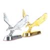 3D Eagle Edelstahl Auto Wasserdichter, selbstklebender, rostfreier Eagle-Ständer
