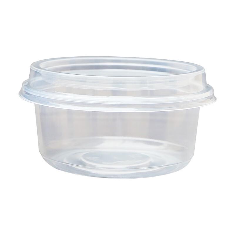 Handun 360ml Microwaveable Plastic Dessert Bowls with Lids