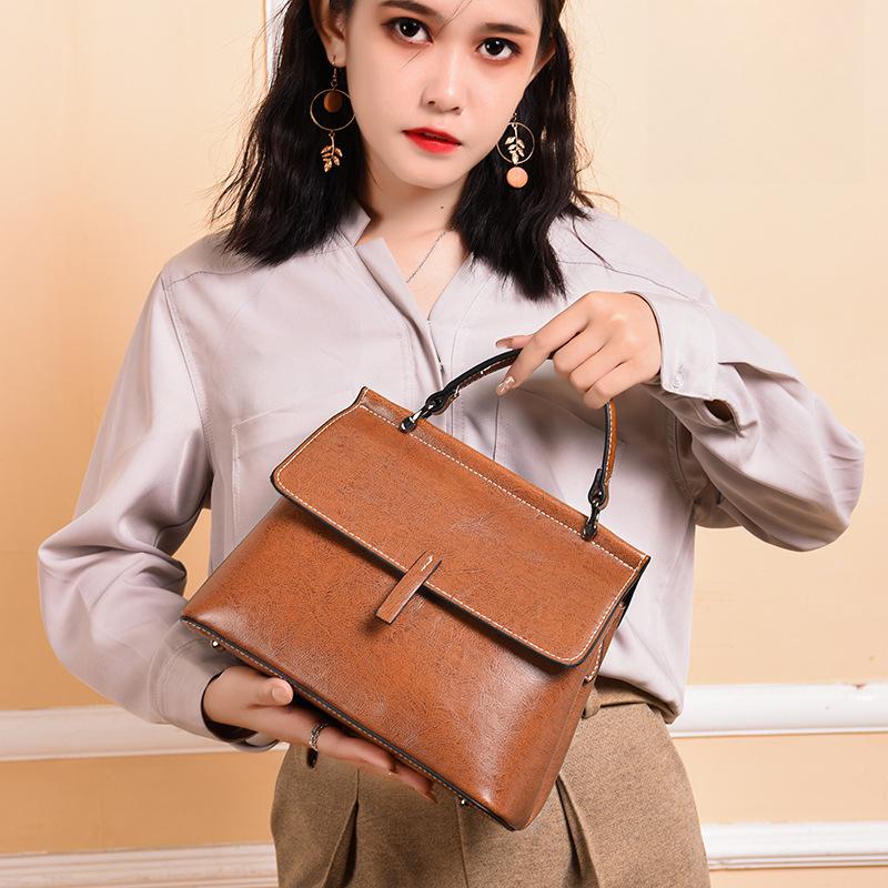 Women's Shoulder Bag Diagonal Small Bag Casual Fashion Leather Ladies Bag