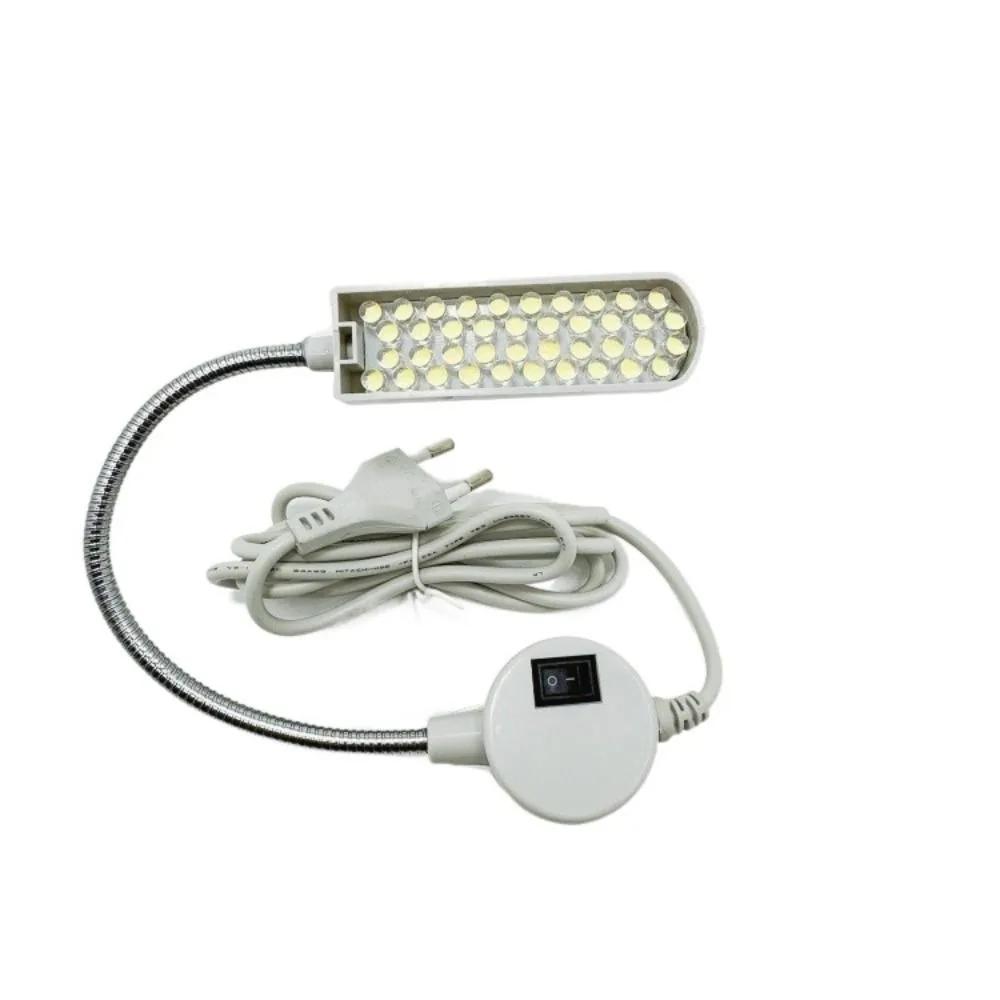 Flexible Sewing Machine Light Magnetic Base Super Bright Goose Neck Work Lamp Plastic Adjustable Industrial Lights Workbench
