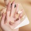 Clear Acrylic Makeup Mixing Palette Portable Multifunction Cosmetic Foundation Art Blending Palette for Eyeshadow Lipstick Nail