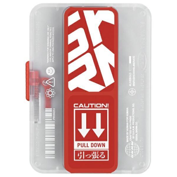 Portfel Skinarma Mirage Phaze Wallet     Magnetic Grip Stand Czerwony