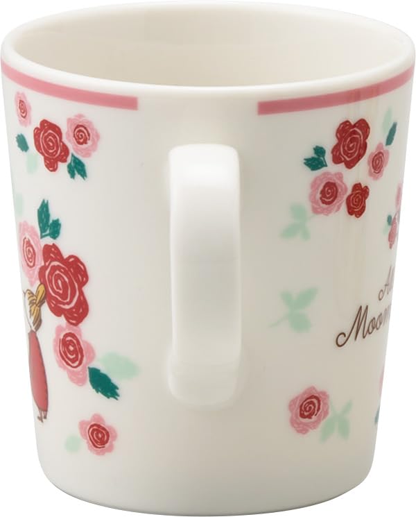 YAMAKA MOOMIN Mug MM7801-11 300ml Moominmama Floral Print Pink