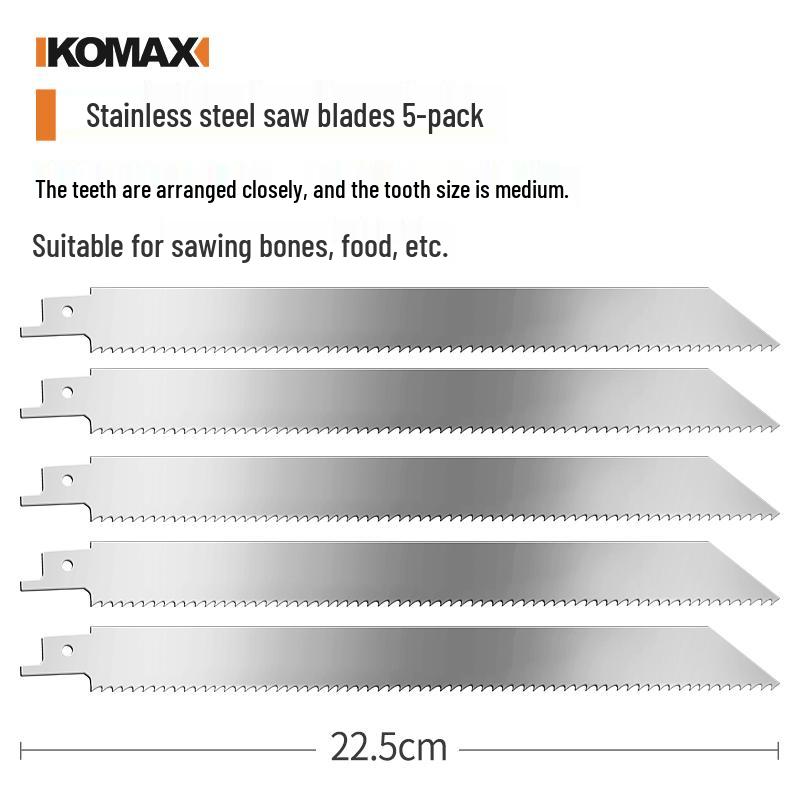 Handheld Electric Saber & Jigsaw Blade for Metal & Wood Cutting